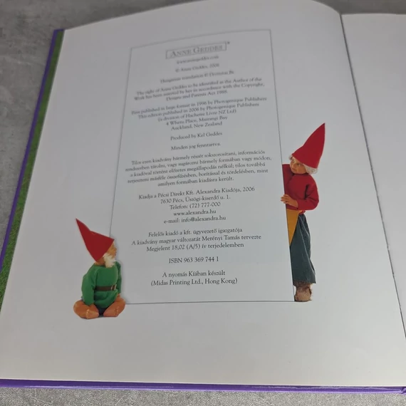 Anne Geddes: Kinn a kertben, könyv