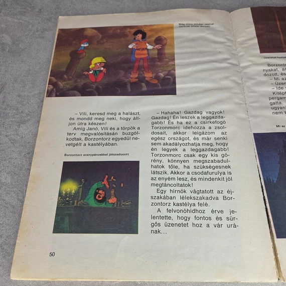 Hupikék törpikék és a csodafurulya, könyv