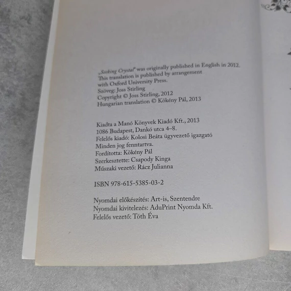 Joss Stirling: Lélektársak - Crystal, könyv