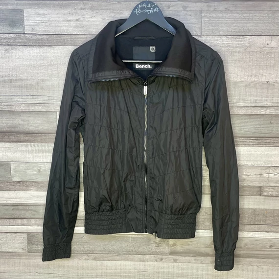 Bench vékony fekete női dzseki XS