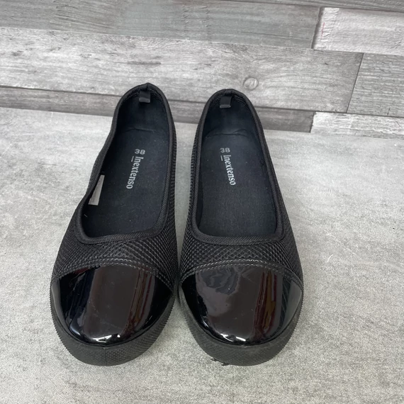 Inextenso fekete balerina cipő 38