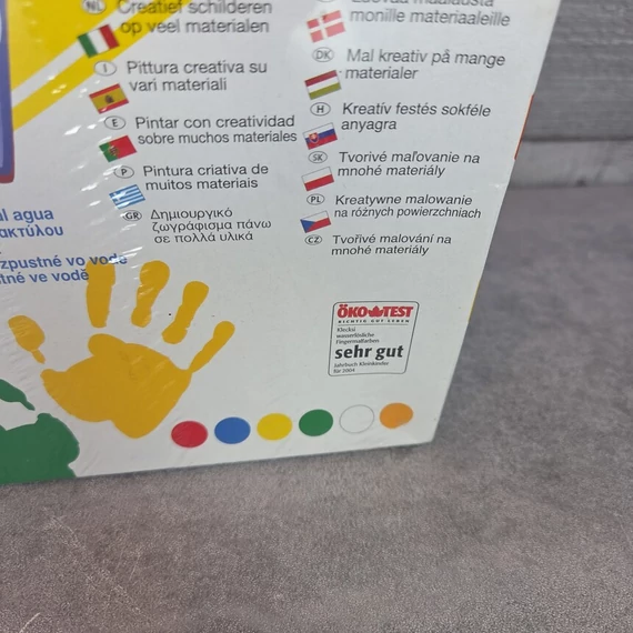 Klecksi vízben oldható ujjfestékek