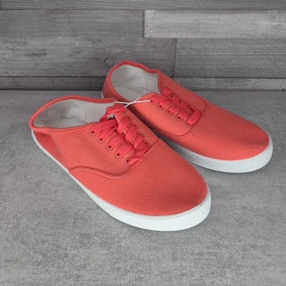 Blue Motion korallszínű női vászoncipő, 37