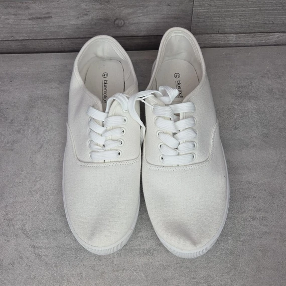 Blue Motion vajszínű uniszex vászoncipő, 41