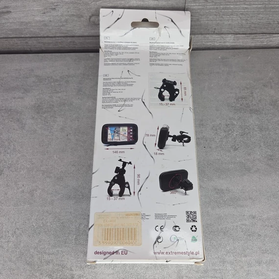 Extreme Style kerékpáros vízálló okostelefon tartó