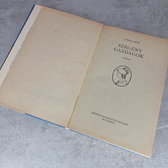 Jókai Mór: Szegény gazdagok, könyv
