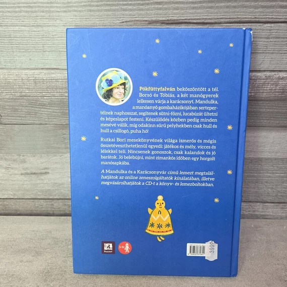 Rutkai Bori: Mandulka és a karácsonyvár, könyv