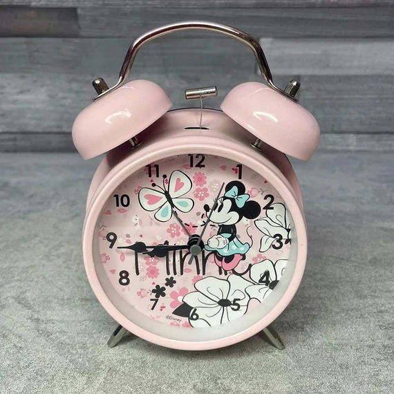 Disney Minnie Mouse rózsaszín ébresztőóra
