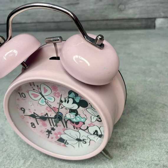 Disney Minnie Mouse rózsaszín ébresztőóra