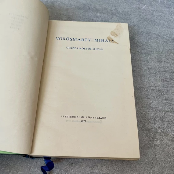 Juhász Gyula összes verse; Vörösmarty Mihály összes költői műve könyvcsomag