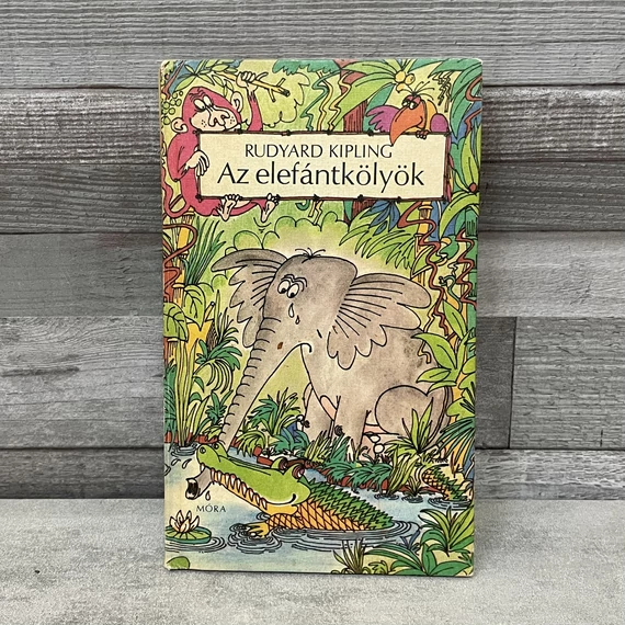 Rudyard Kipling: Az elefántkölyök retro mesekönyv