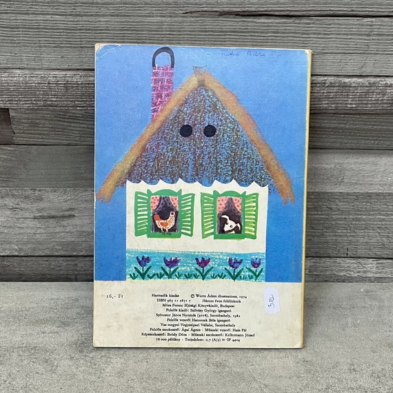 Petőfi Sándor: Anyám Tyúkja retro mesekönyv