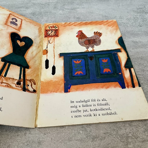 Petőfi Sándor: Anyám Tyúkja retro mesekönyv