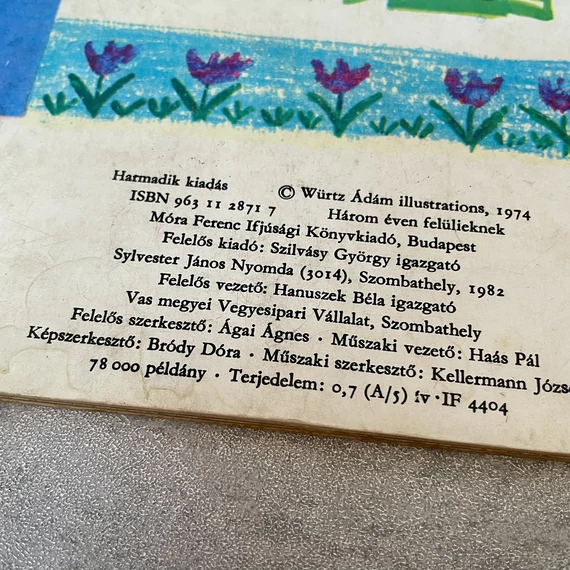 Petőfi Sándor: Anyám Tyúkja retro mesekönyv