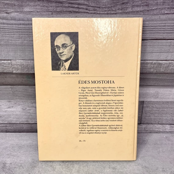 Lakner Artúr: Édes Mostoha retro könyv