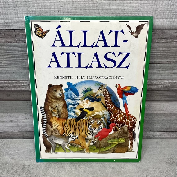 Barbara Taylor: Állat-Atlasz gyermek ismeretterjesztő könyv