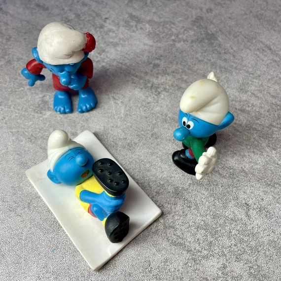 Peyo 2006 Hupikék Törpikék játék figura szett