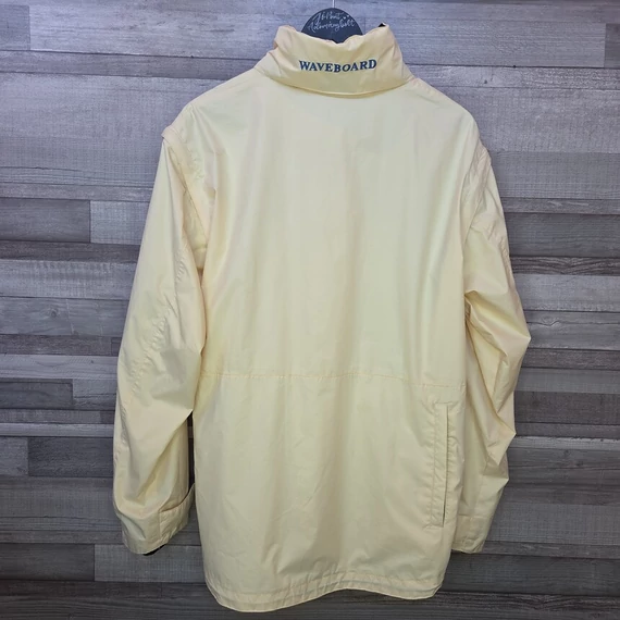 Waveboard sárga férfi széldzseki, L