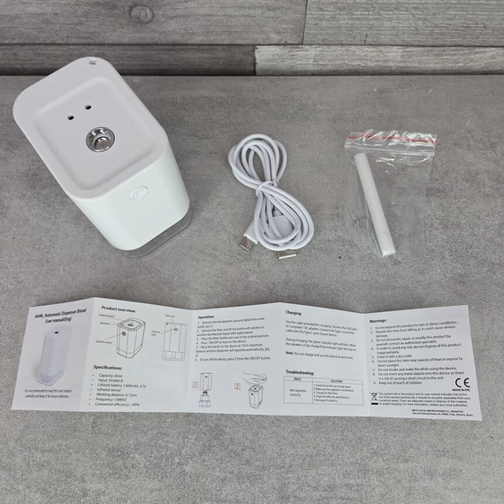 Brother érintésmentes, automata kézfertőtlenítő adagoló