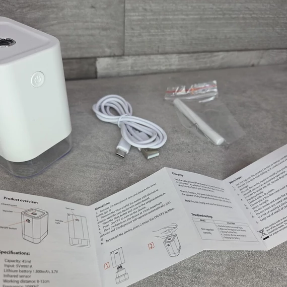 Brother érintésmentes, automata kézfertőtlenítő adagoló