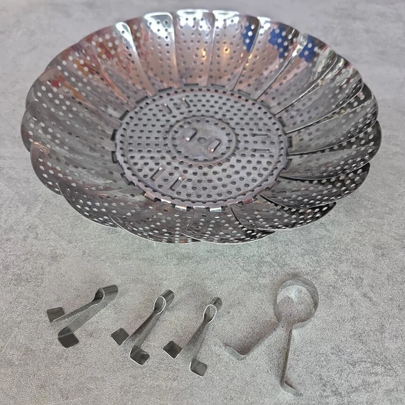 Fém zöldségpároló betét