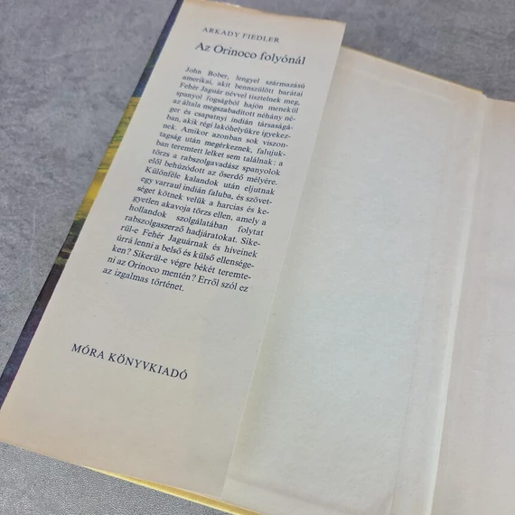 Arkady Fiedler: Az Orinoco folyónál, könyv