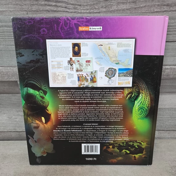Fedezd ​fel a világot! – Amerika és Óceánia felfedezései, könyv