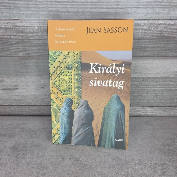 Jean Sasson: Királyi sivatag, könyv
