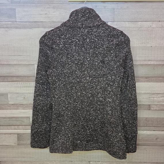 FB Sister sötétszürke kötött hatású női kabát, XS