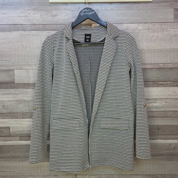 Sinsay tyúklábmintás női blézer, XXS