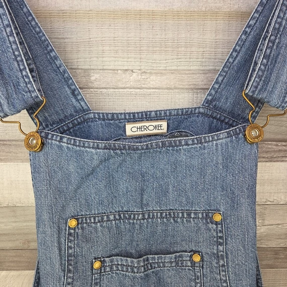 Cherokee kantáros női farmerszoknya, L