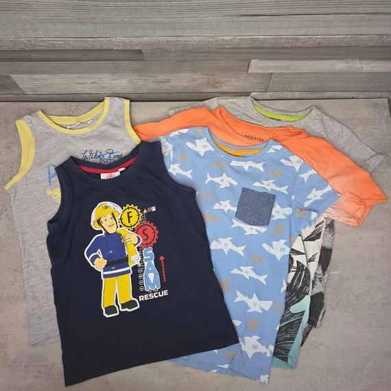 Kik, Reserved kisfiú trikó és póló szett, 5-6 év