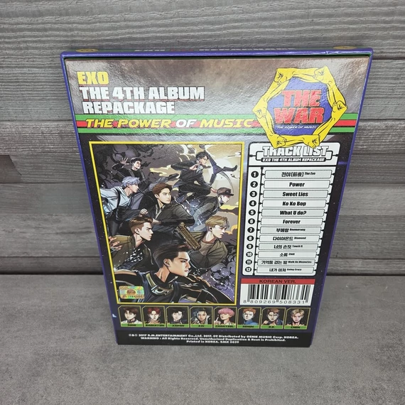EXO: The War - The Power of Music repackage, CD lemez