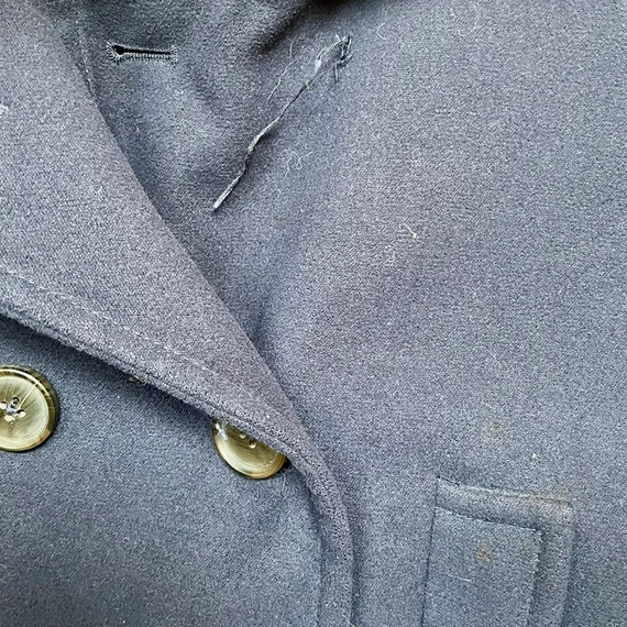 Springfield sötétkék női szövetkabát 40