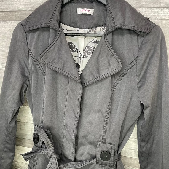 Orsay sötétszürke átmeneti kabát 36