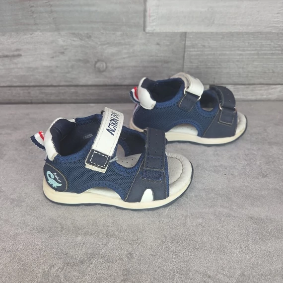 Action Boy sötétkék dinoszauruszos kisfiú szandál, 19