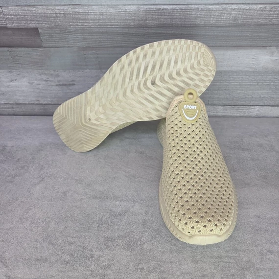 Baolao bézs hálós női cipő, 39