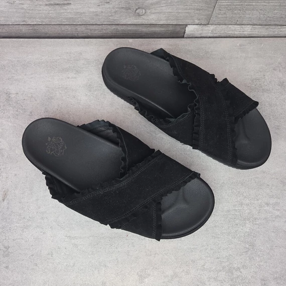 Apple Eden fekete velúr női papucs, 40