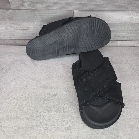 Apple Eden fekete velúr női papucs, 40