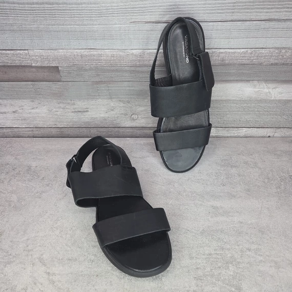 Vagabond fekete női bőr szandál, 40