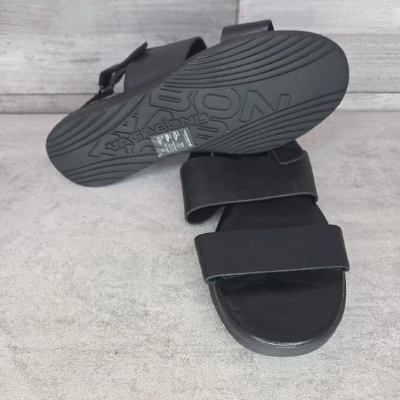 Vagabond fekete női bőr szandál, 40