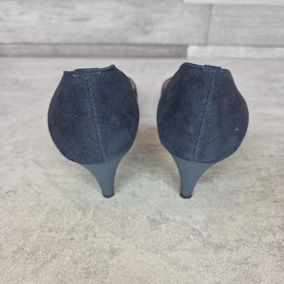 Sebastiano sötétkék női magassarkú szandál, 37