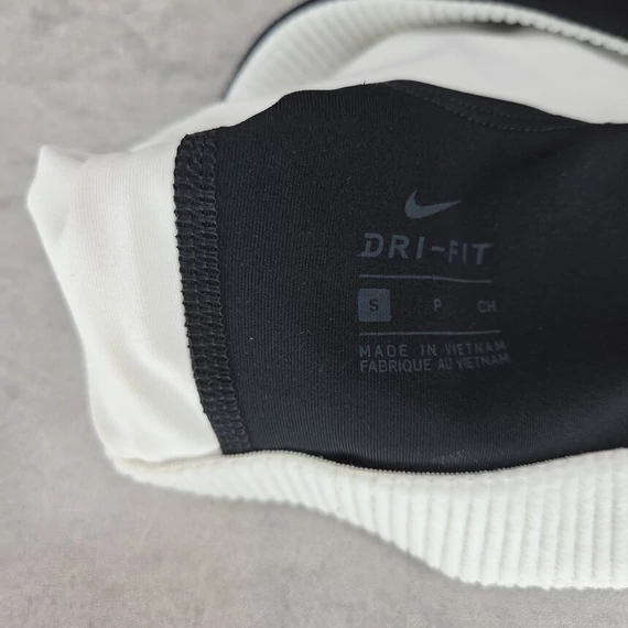 Nike fekete-fehér arany sport melltartó, top, S