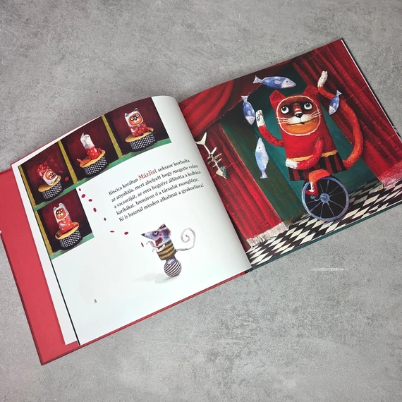 Módra Ildikó: Cinóber cirkusz, könyv