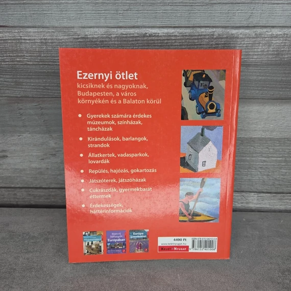 Budapest-Balaton gyerekekkel, könyv