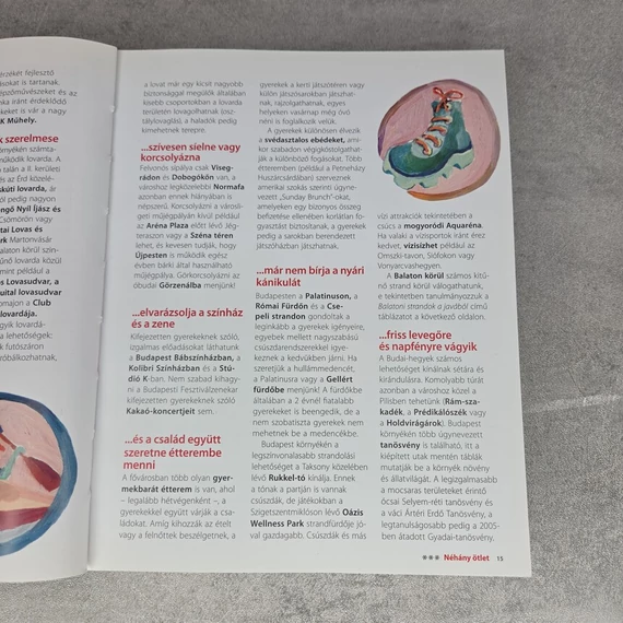 Budapest-Balaton gyerekekkel, könyv