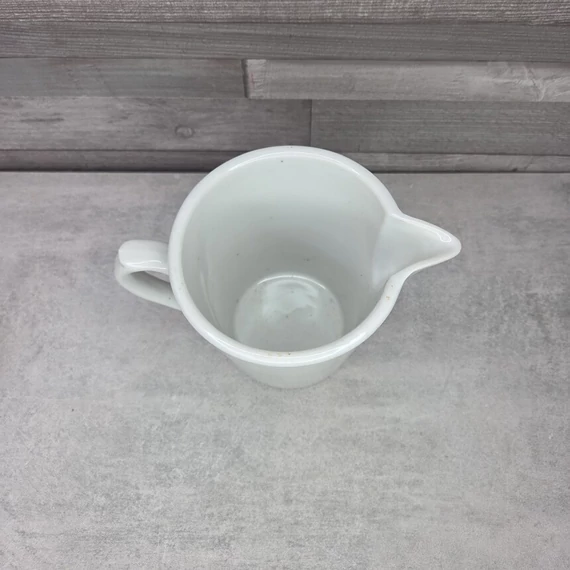 Zsolnay porcelán patika edény, kiöntő