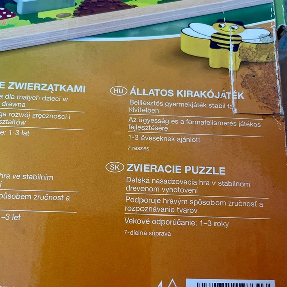 Play Tive Junior: Animal Puzzle, fa állatos kirakó játék