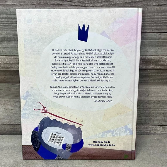 Tamás Zsuzsa: Macska királylány mesekönyv