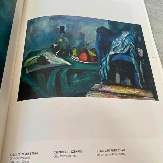 Ridovics Péter festőművész képeskönyv